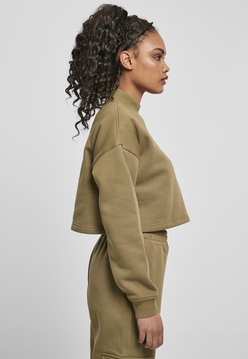 Produktbild Urban Classics Ladies Cropped Oversized Sweat High Neck Crew - 14225 (S)
