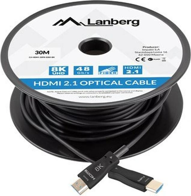Produktbild Lanberg HDMI (Typ A) — HDMI (Typ A) (30 m)