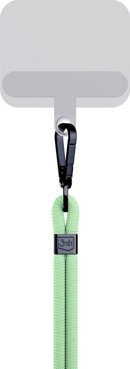 Produktbild 3MK EasyClip Green (black) Smycz do telefonu