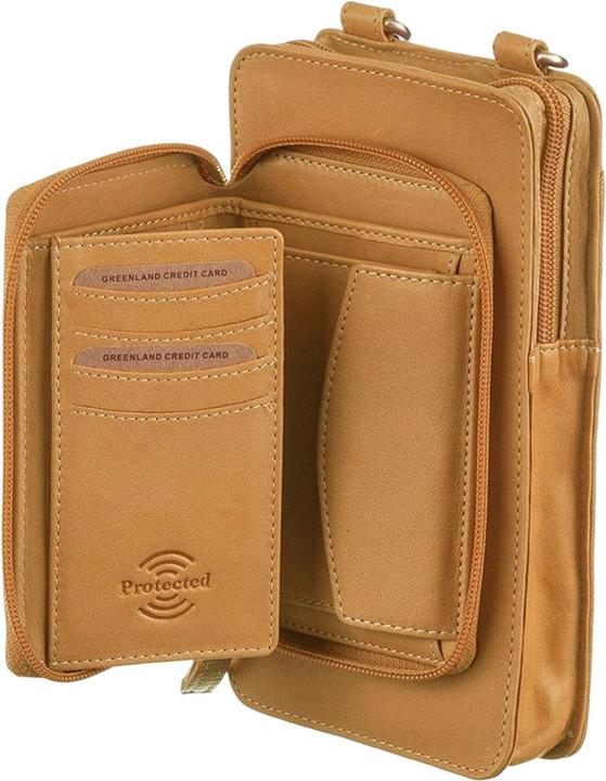 Actual product image Greenland Nature Nature Soft mobile phone case wallet leather 11 cm