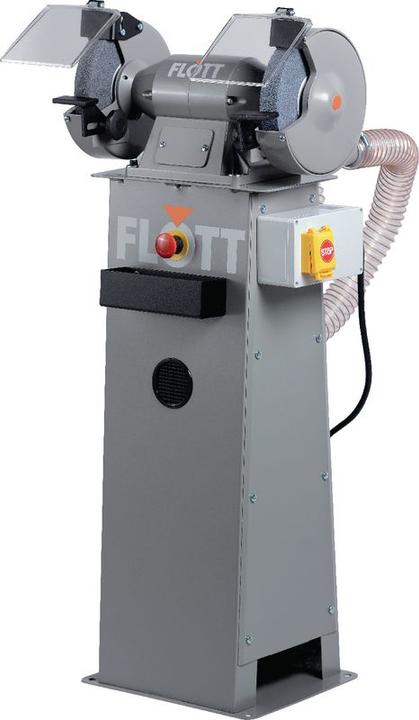 Actual product image Flott Double grinder TS 200 SD P 200x32x32mm 1000W 2550min-¹ w.stand (Bench grinder, 1000 W)