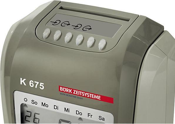 Produktbild Bürk Zeiterfassungsgerät K675