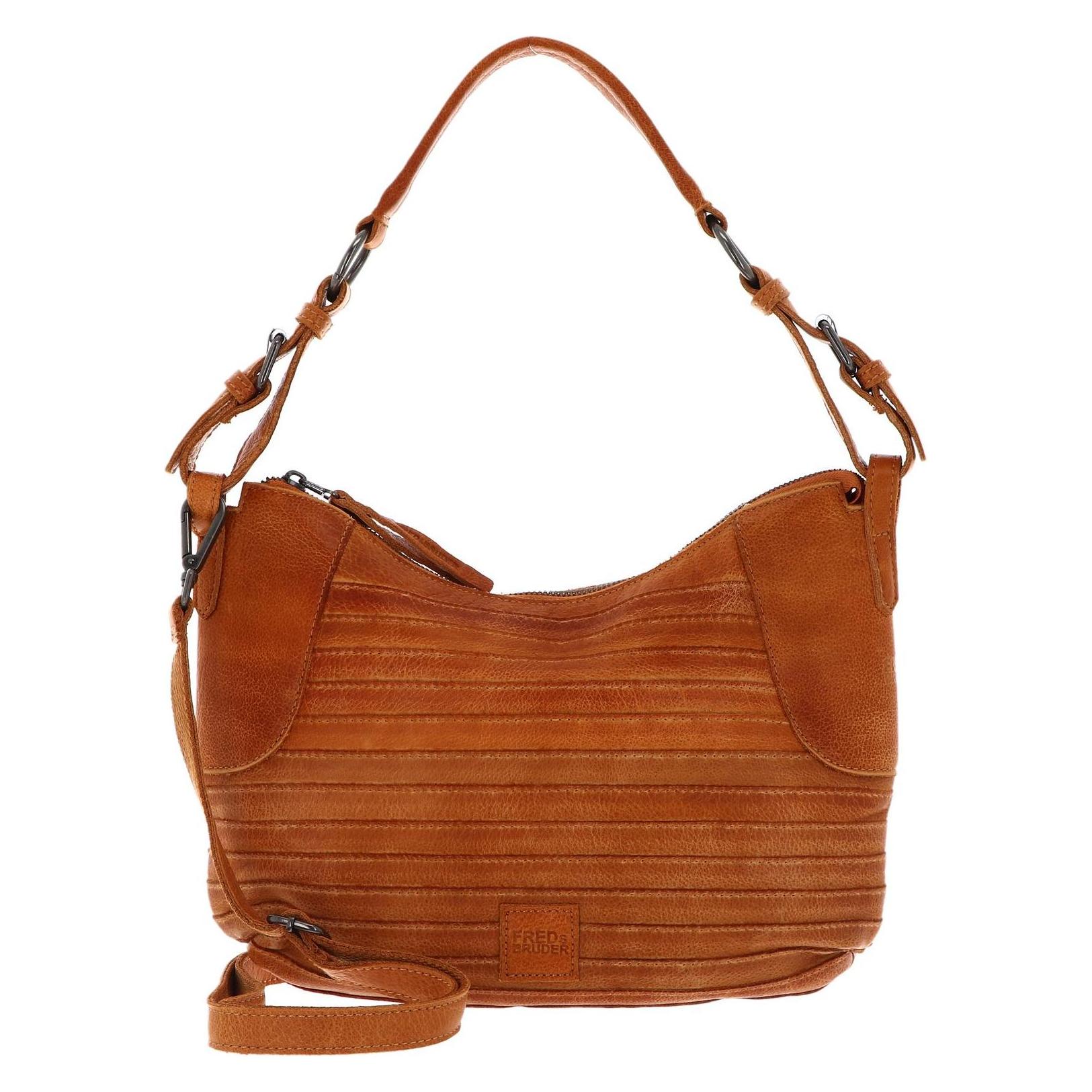 FredsBruder, Damen, Handtasche, Fectors Midi Hobo Bag, Orange