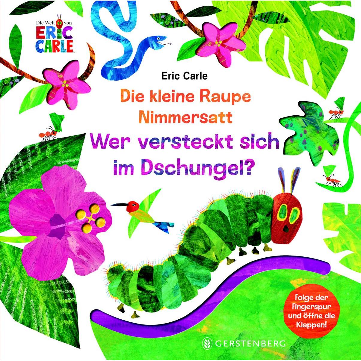 Die kleine Raupe Nimmersatt - Wer versteckt sich im Dschungel?, Kinderbücher von Eric Carle