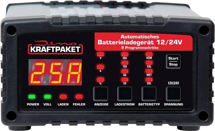 Actual product image Dino KRAFTPAKET 136340 Car charger 12 V, 24V (500000 mAh)
