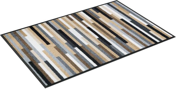 Wash + Dry Teppichläufer 60x240 Mikado Stripes nature beige (240 x 60 cm)
