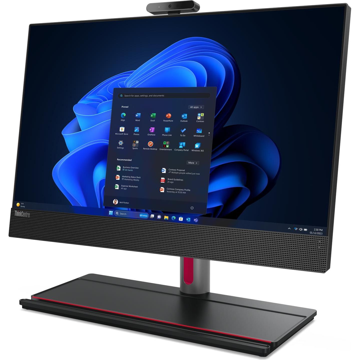 Lenovo ThinkCentre M90a Gen 5 (Intel Core i5-14500, 16 GB, 512 GB), PC, Schwarz