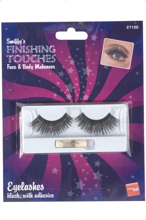 Actual product image Smiffys Eyelashes - Glamour (Artificial eyelashes)