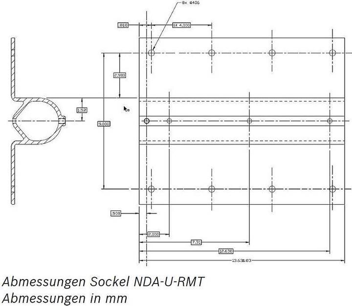 Actual product image Bosch Security Systems NDA-U-RMT surveillance camera accessories mounting (Mounting kit)