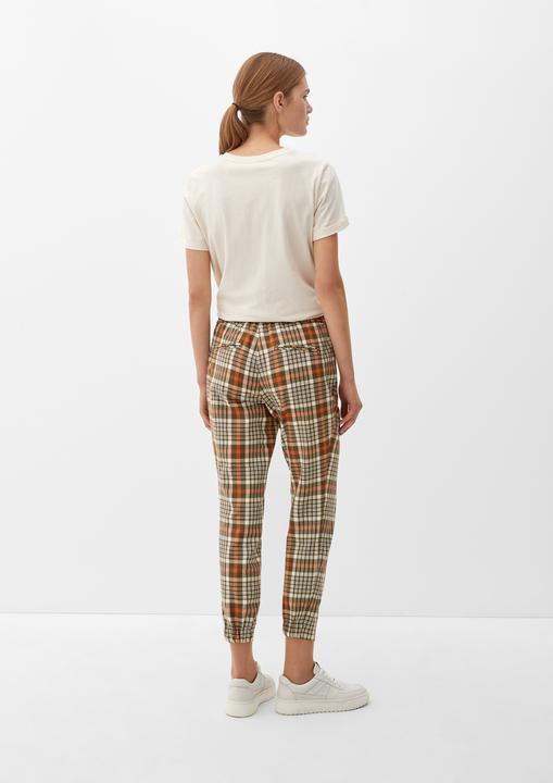 Immagine prodotto s.Oliver Hose Jogg Pants mit Karomuster (46)