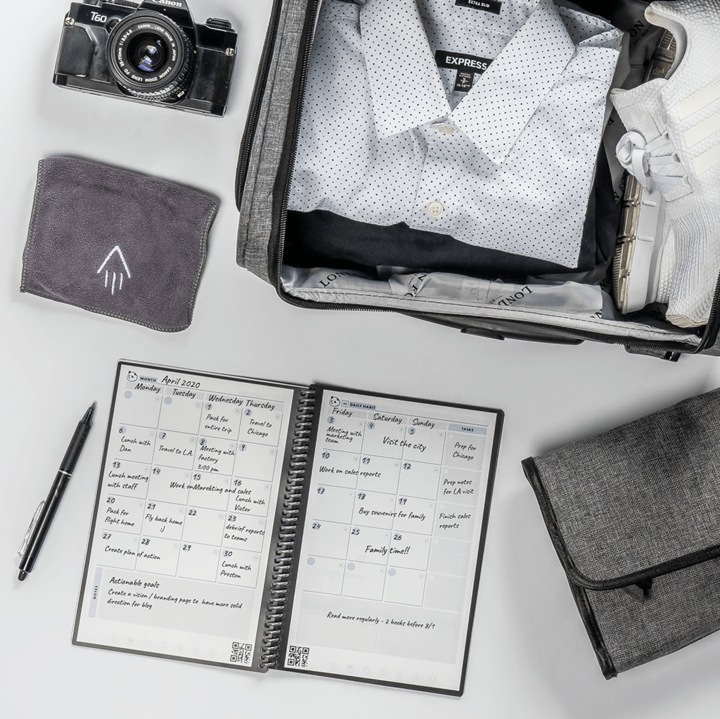 Actual product image Rocketbook Panda Planner (15.2 x 22.6 cm, Lined, Hardcover)