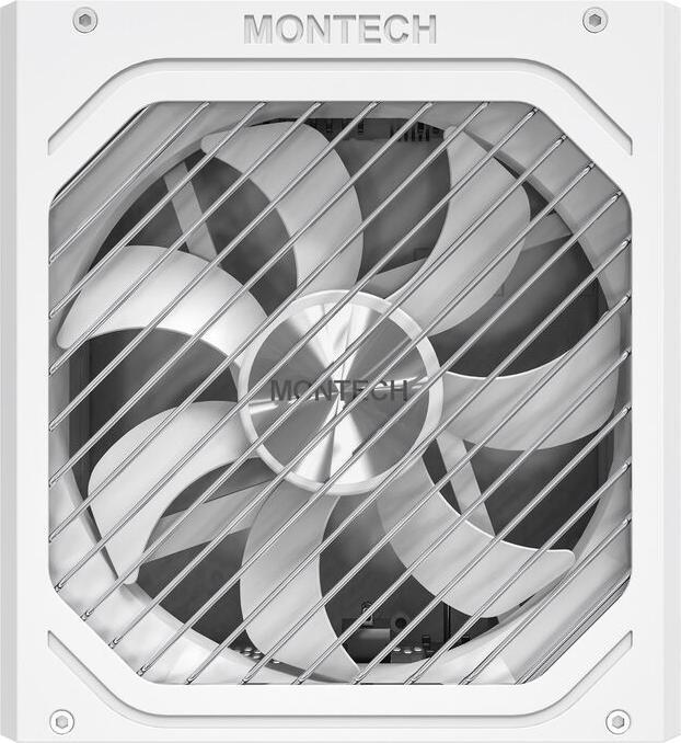 Actual product image Montech Titan PLA 1200W - 80 PLUS & Cybenetics Platinum, modular, PCIe 5.1 - 1200 Watt (1200 W)