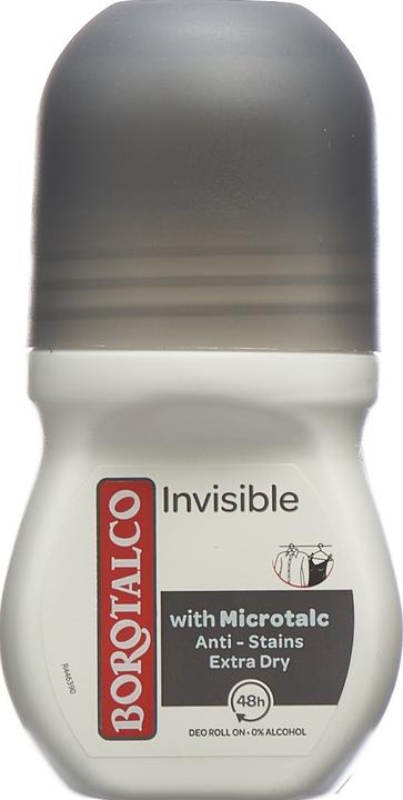 Productafbeelding Borotalco Onzichtbare Roll-on (Rol op, 50 ml)