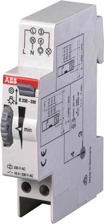 Actual product image ABB Staircase lighting timer E232