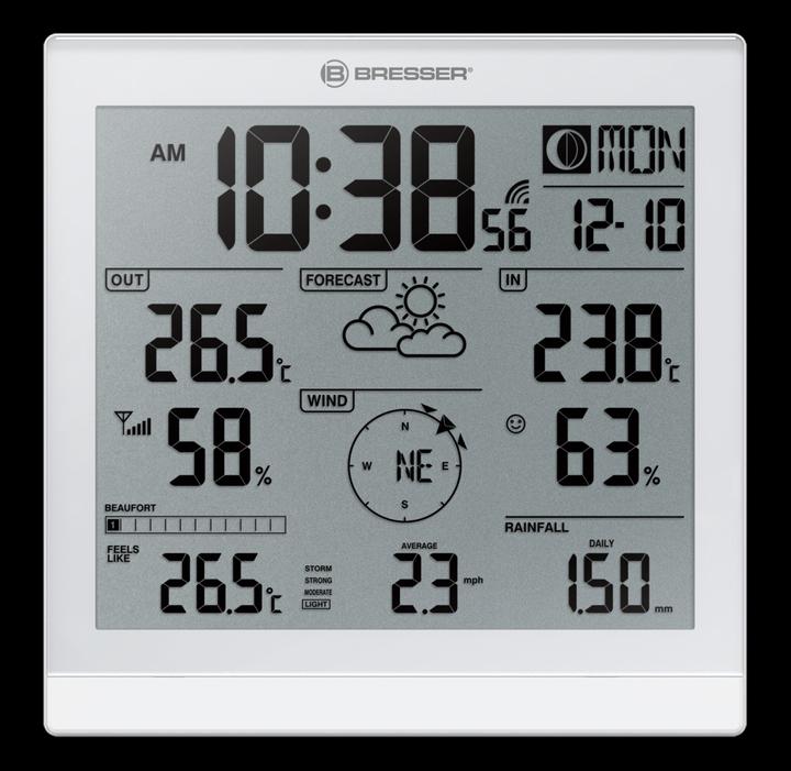 Produktbild Bresser XXL Wettercenter JC mit 5in1 Profi-Sensor