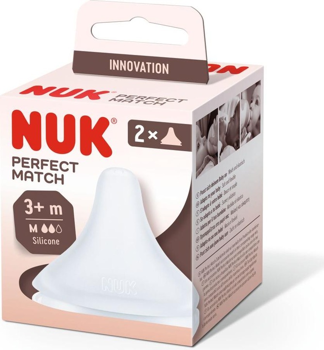 Actual product image NUK Perfect Match teat M 3+m 10124029