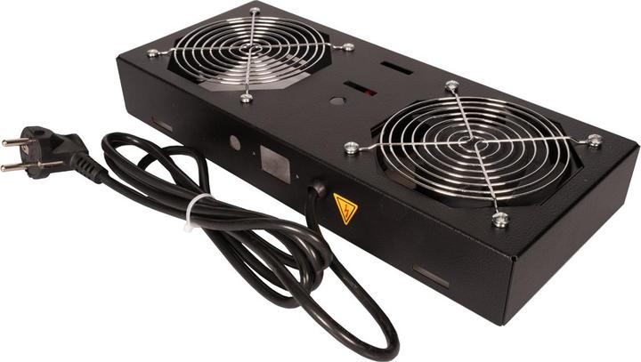 Immagine prodotto Roline fan unit 1 fan for 19-inch wall-mounted enclosures black