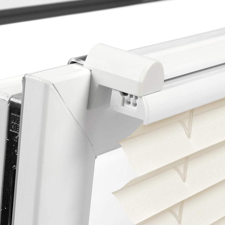 Actual product image Gardinia Easyfix pleated blind with 2 operating rails (80 x 130 cm)