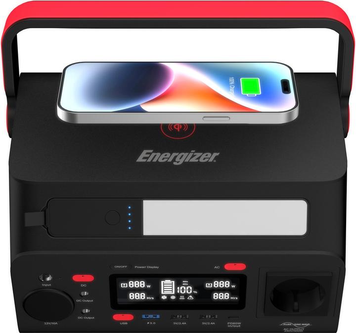 Actual product image Energizer Portable Power Station (293 Wh, 3.55 kg)