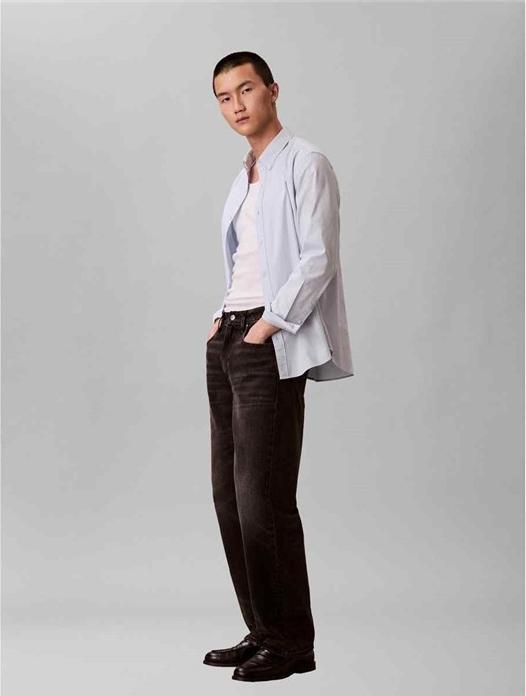 Produktbild Calvin Klein LS Solid Oxford Klassik-Hemd (XXL)