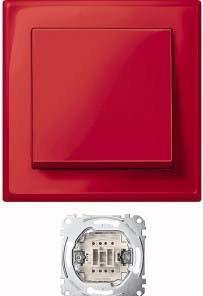 Actual product image Merten Jumbo, the big switch, ruby red, M- MEG3341-1406