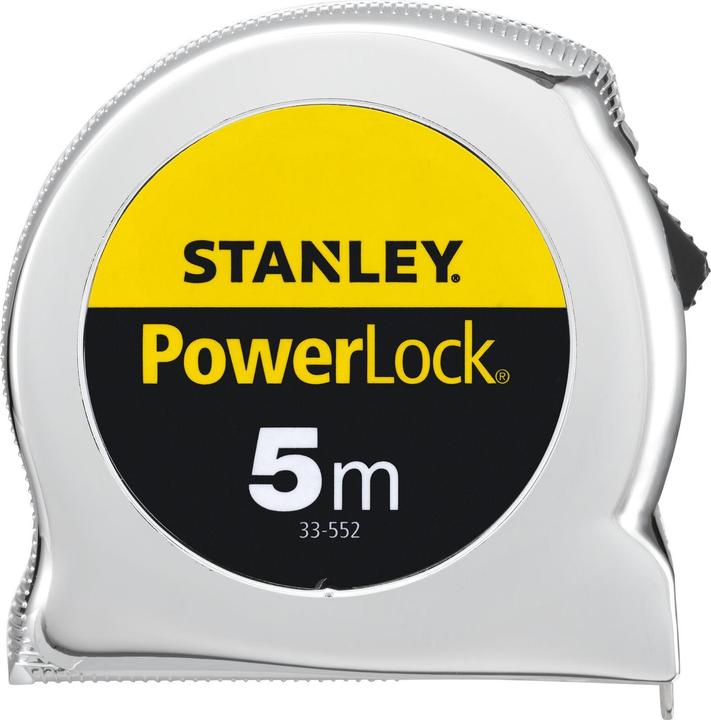 Actual product image Stanley Tape dimensions POWERLOCK 5 mx 19 mm ABS (5 m)