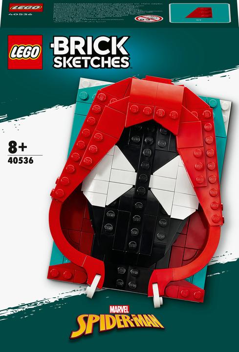 Image du produit LEGO Brick Sketches - Miles Morales (40536)