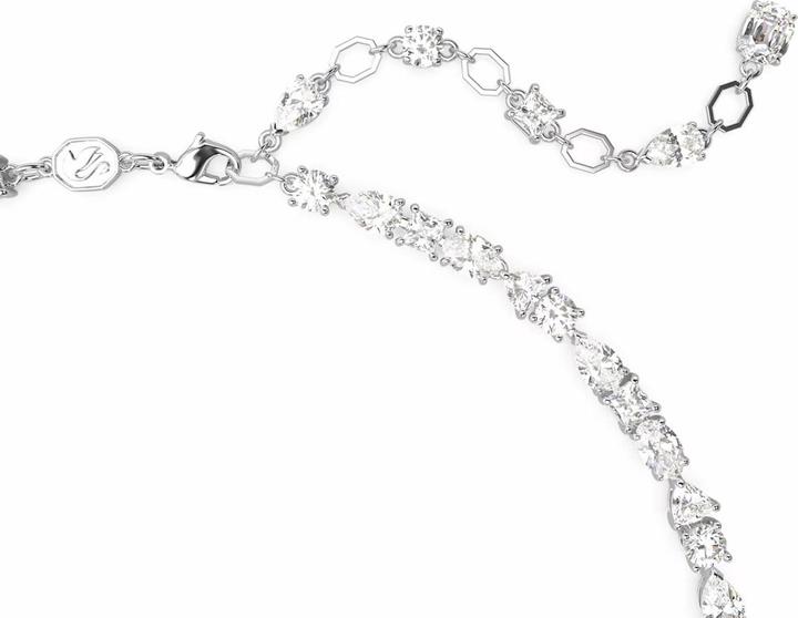 Immagine prodotto Swarovski Collana Mesmera Vari Tagli Bianco (Metallo Swarovski, 38 cm)