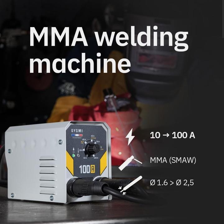 Actual product image GYS GYSMI 100A Compleet Met accessoires