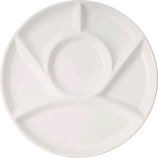 Image du produit Eva- Kochen und Haushalt Eva Assiette à fondue Blanc Brillant Ø22 cm