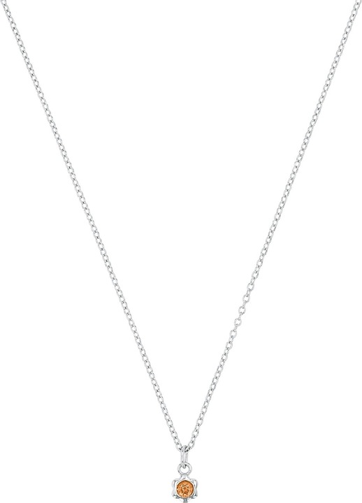 Prinzessin Lillifee Halsschmuck für Mädchen, 925 Sterling Silber, Zirkonia synth. | Geburtsstein (Silber 925)