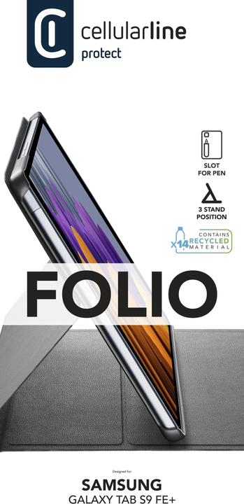 Produktbild Cellularline Cellular Line Tablet-Hülle für Samsung Galaxy (Galaxy Tab S9 FE+)