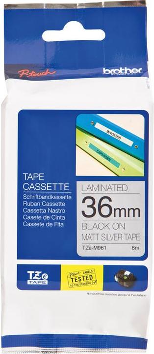 Actual product image Brother P-Touch (3.60 cm, Silver)