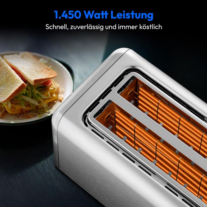 Produktbild Medion Life MD12103 Toaster silber