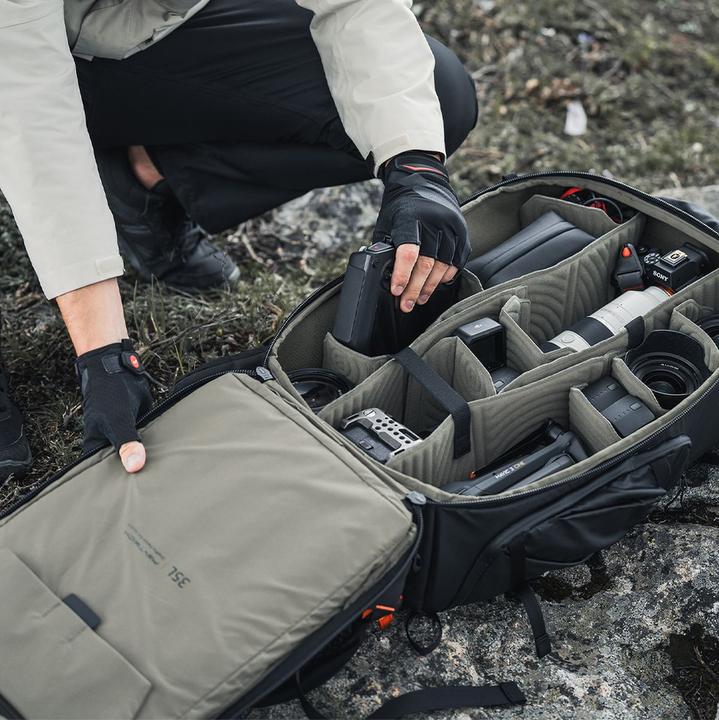 Actual product image Pgytech OnePro Focux Backpack 35L (Photo backpack, 35 l)