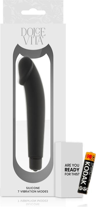 Actual product image Dolce Vita G-Spot Vibrator "Realistic Pink Silicone