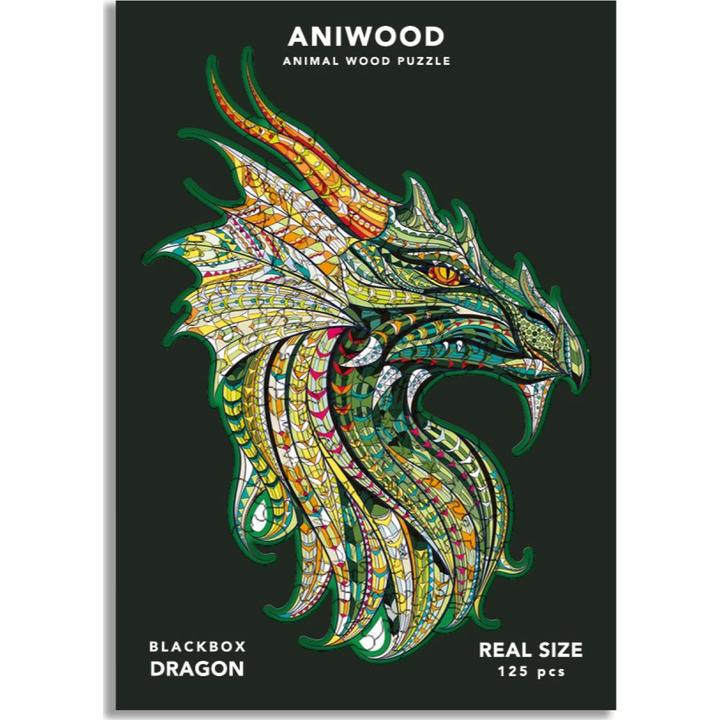 Immagine prodotto Aniwood Puzzle motivo drago (M) (150 pezzi)