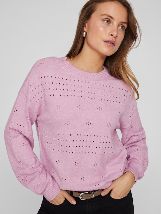 Produktbild Vila Rundhals Strickpullover (L)