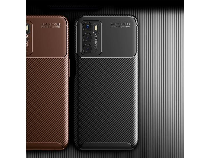 Produktbild Screenguard Oppo A16 Hülle Carbon Design TPU Case (Oppo A16)