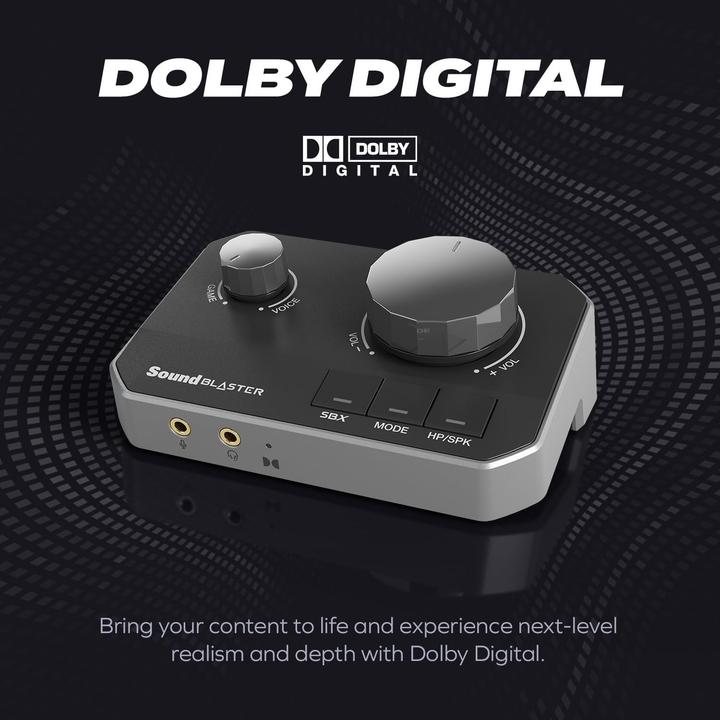 Actual product image Creative Sound Blaster G8 (USB-C)