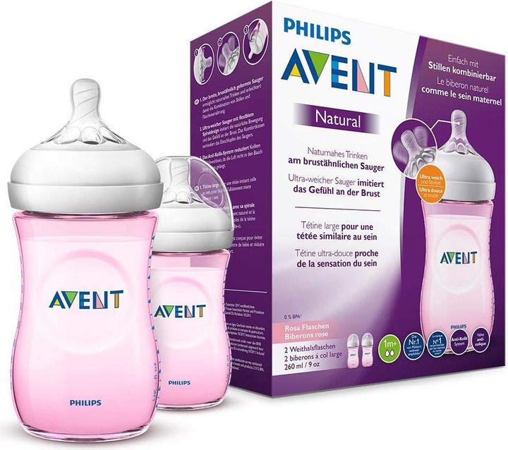 Actual product image Philips Avent Avent Naturnah bottle 2.0 pack of 2 (260 ml)
