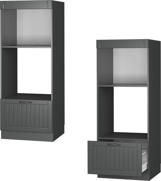 Produktbild Vicco Mikrowellenschrank Fame-Line (60 x 58.10 x 153.60 cm)