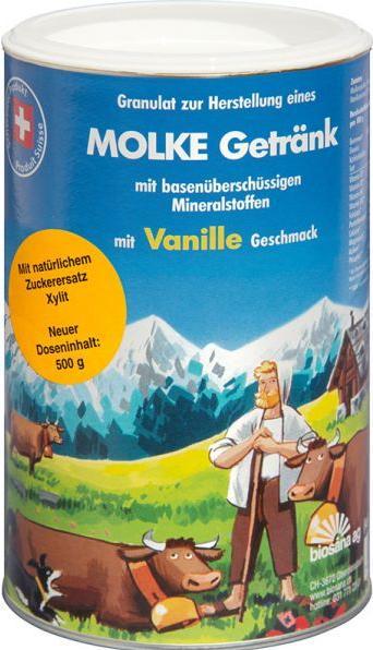 Actual product image Biosana Whey granules vanilla (1 Piece, Granulate, 500 g)