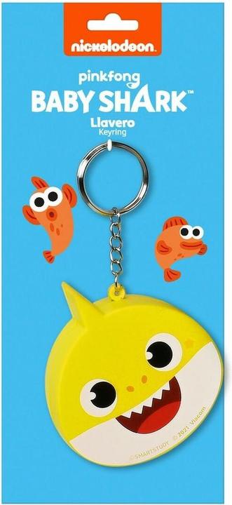 Actual product image Pinkfong Key ring Beach day Yellow Light blue