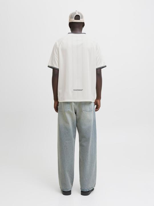 Actual product image Jack & Jones Jcocover Retro Football Tee Ss Ln (M)