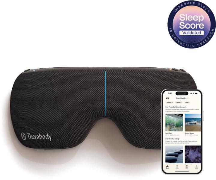 Actual product image Therabody Smart Goggles 2.0 (2024)