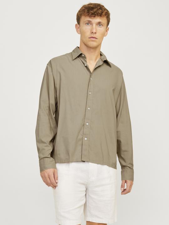 Actual product image Jack & Jones Jorjoshua Cropped Shirt Ls Smu Ln (XL)