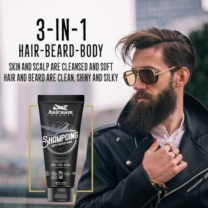 Immagine prodotto Hairgum Shampoo Corpo Capelli Barba (Shampoo liquido)