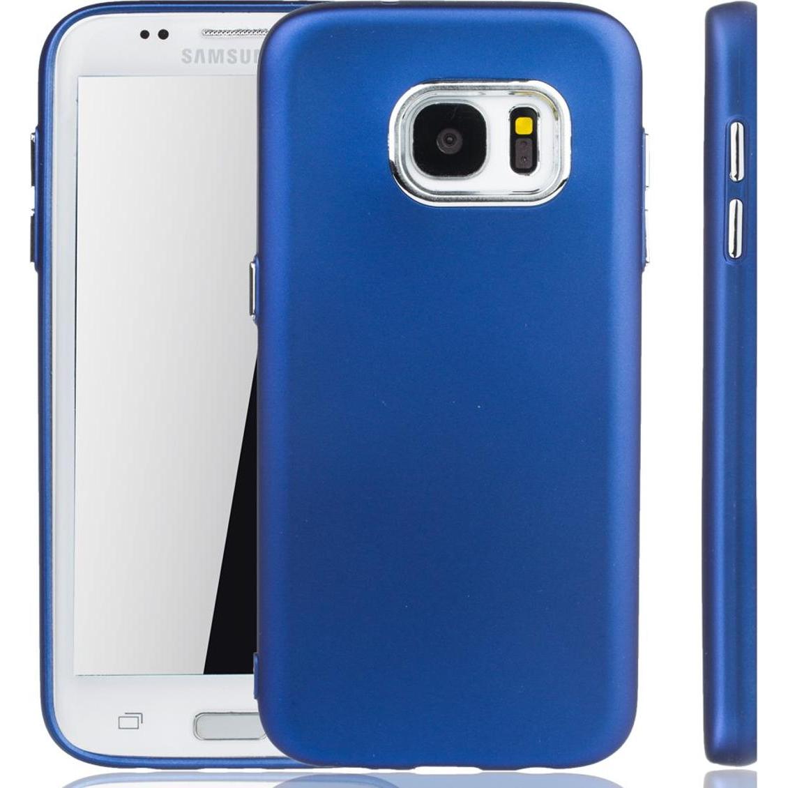 Thumbnail - König Design Handyhülle für Samsung Galaxy S7 Edge Schutzcase Backcover Bumper Etuis Blau (Samsung Galaxy S7 Edge), Smar...