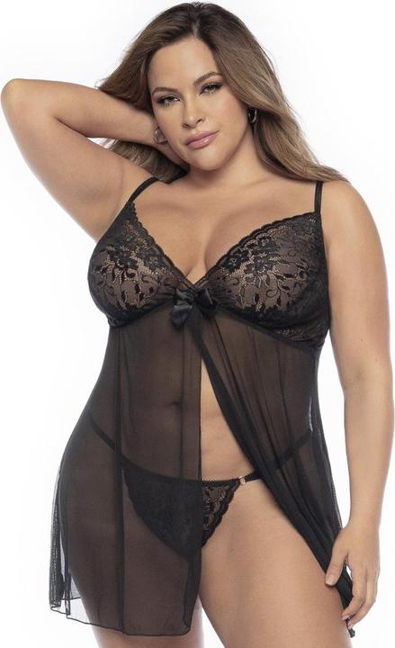 Immagine prodotto Mapale Babydoll nero (3XL, 4XL)